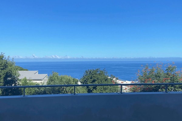 Blick von der Unterkunft