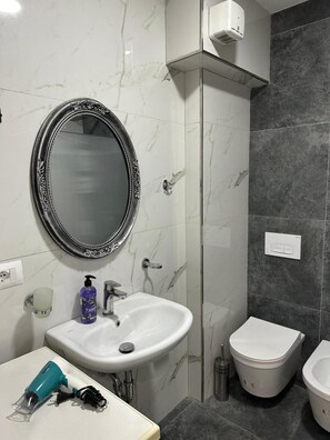 Apartment, 1 Bedroom, Accessible, Garden View | Bathroom - Suite Bliss New Bazaar (Tirana)