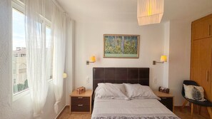 1 bedroom, iron/ironing board, free WiFi, bed sheets - Apartment 'Antillas' with Sea View, Wi-Fi and Air Conditioning (Torrox)