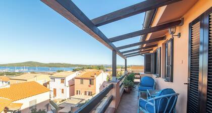 Appartement 'Lella' avec vue sur mer, terrasse privée et climatisation