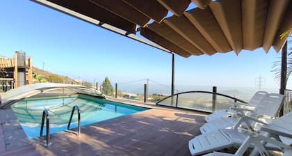 'Finca Verónica' con vistas al mar, Wi-Fi y aire acondicionado
