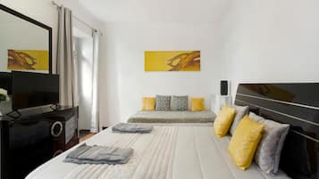 1 Schlafzimmer, Bügeleisen/Bügelbrett, kostenloses WLAN, Bettwäsche