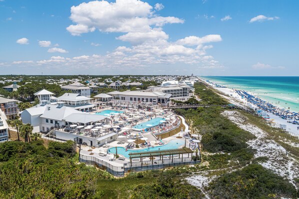 Una piscina climatizada