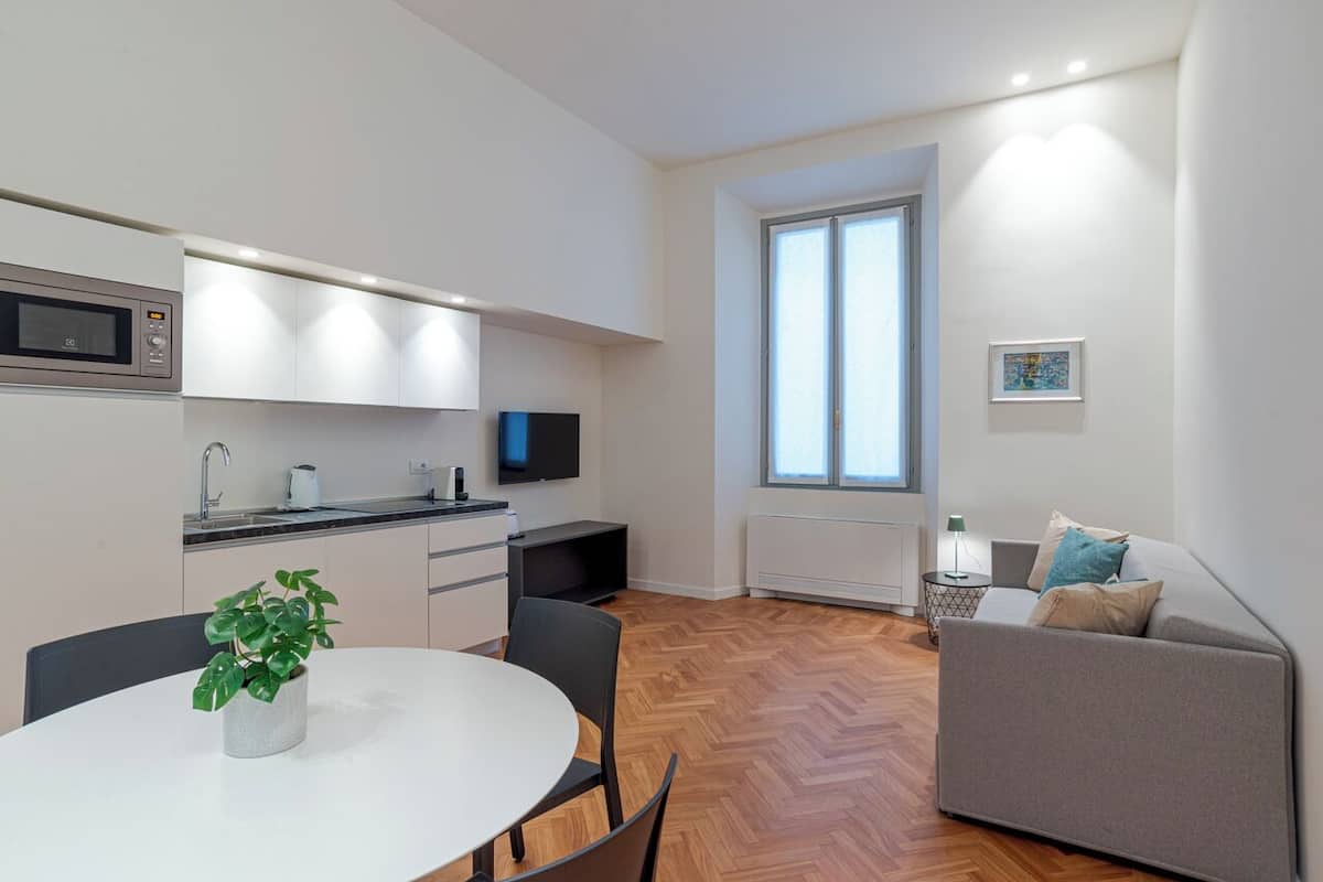 Departamento | 1 habitación, ropa de cama de alta calidad y edredón