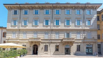 Façade de l’hébergement