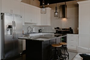 Private kitchen - Modern Industrial Loft for Two (Benton Harbor)