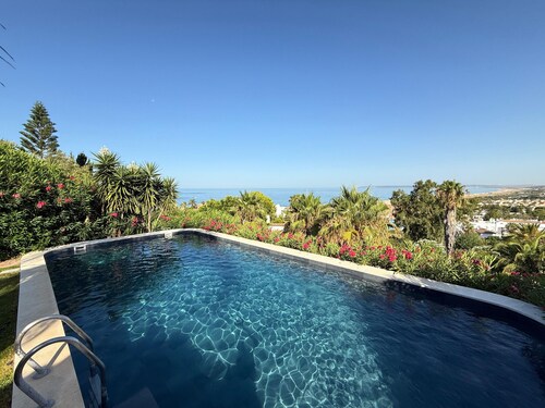 Recently renovated villa overlooking the coast of Atlanterra, for 8 pax.