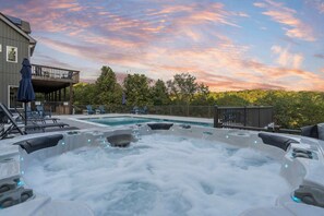House, Multiple Beds, Pool Access, Mountain View (Van Kirk Cove) | Terrace/patio - Van Kirk Cove 6 BDR Stunner! (Branson West)