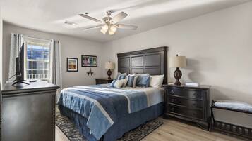 Condo, 1 King Bed with Sofa bed, Balcony, Golf View (Calm Waters Condo) | 1 bedroom, individually decorated, individually furnished, bed sheets