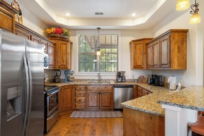 Condo, Multiple Beds, Patio, Mountain View (Luxury Penthouse) | Private kitchen - Luxury Penthouse - Amazing Views! Near Sdc! (Branson)