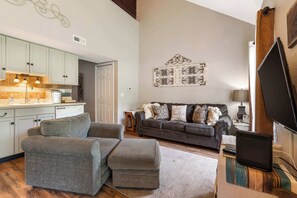 Condo, Multiple Beds, Balcony, Garden View (Scenic Spot Vacation Property) | Living area | 42-inch flat-screen TV with digital channels