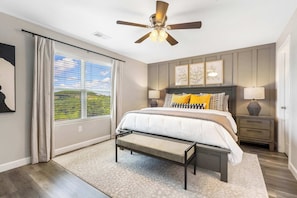 Appartement, Meerdere bedden, balkon, uitzicht op tuin (Earl Grey Escape ) | 3 slaapkamers, individueel gedecoreerd, individueel gemeubileerd