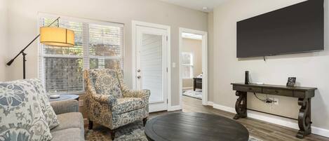 Condo, Multiple Beds, Patio, Garden View (Branson's Like Home Hideaway) | Living area | 42-inch flat-screen TV with digital channels