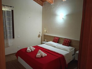 1 soverom og sengetøy