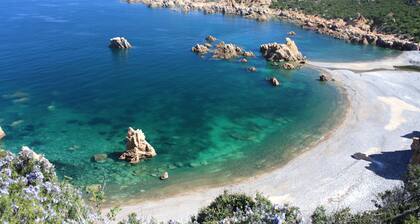 Apartments with common swimming pool in Costa Paradiso