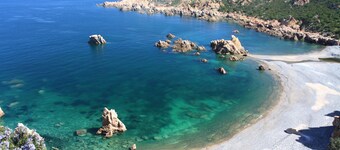 Apartments with common swimming pool in Costa Paradiso