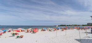 On the beach