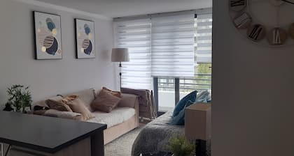 Natural zone apartment for 3 people with parking space