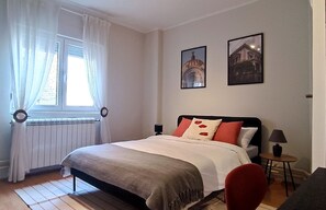 Iron/ironing board, free WiFi, bed sheets