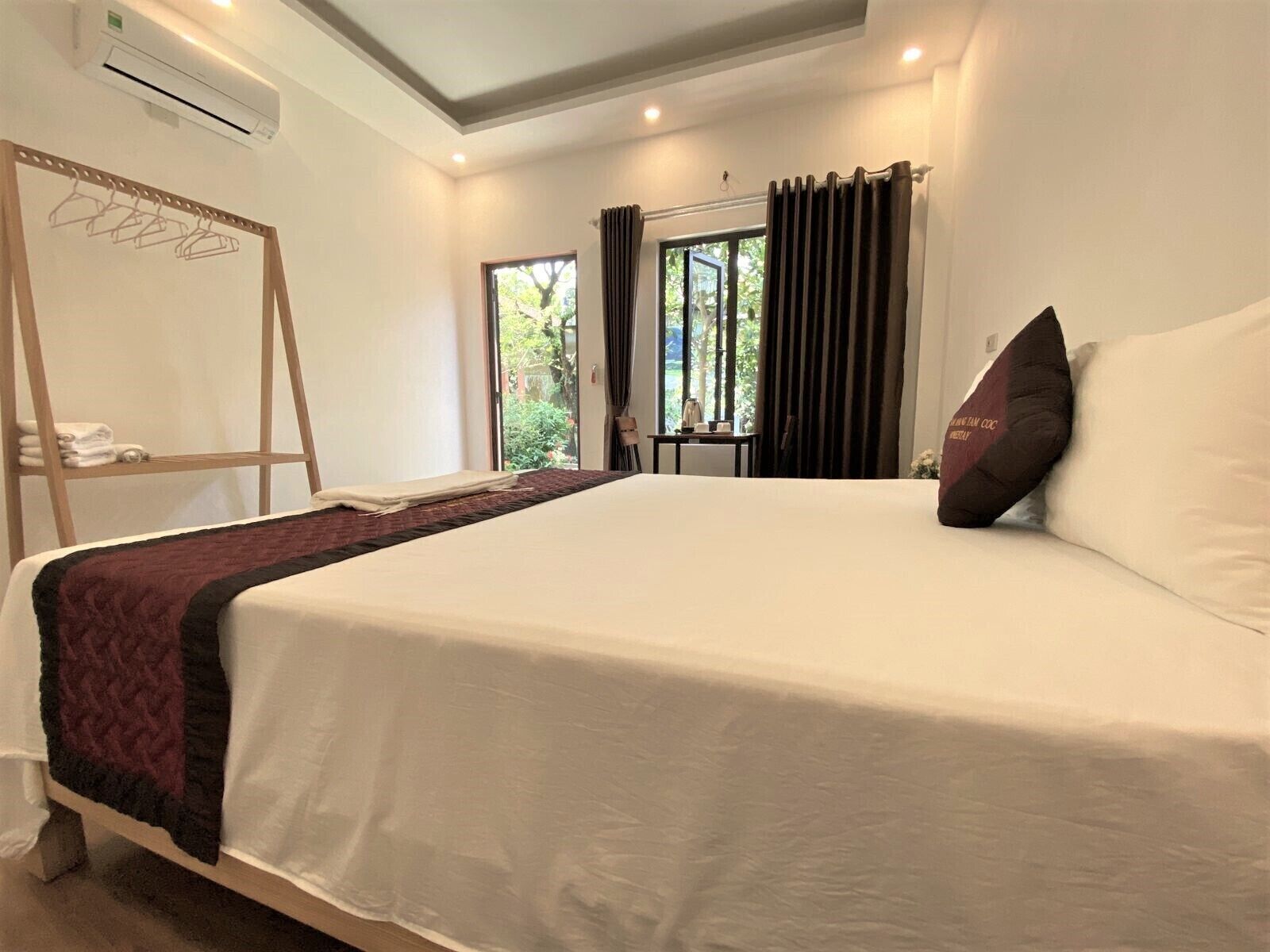 Dobbeltrom – deluxe, hageutsikt | Lydisolert og wi-fi (inkludert)