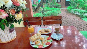 Kontinental frokost er inkludert hver dag