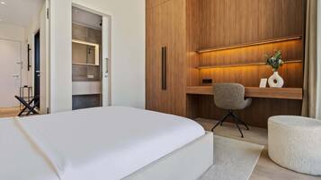 1 Schlafzimmer, Schreibtisch, Bügeleisen/Bügelbrett, WLAN