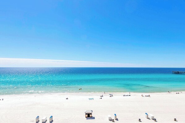 On the beach - 🌊Beachfront Beauty-Fab Amenities-Sterling Reef 303🌊 (Panama City Beach)