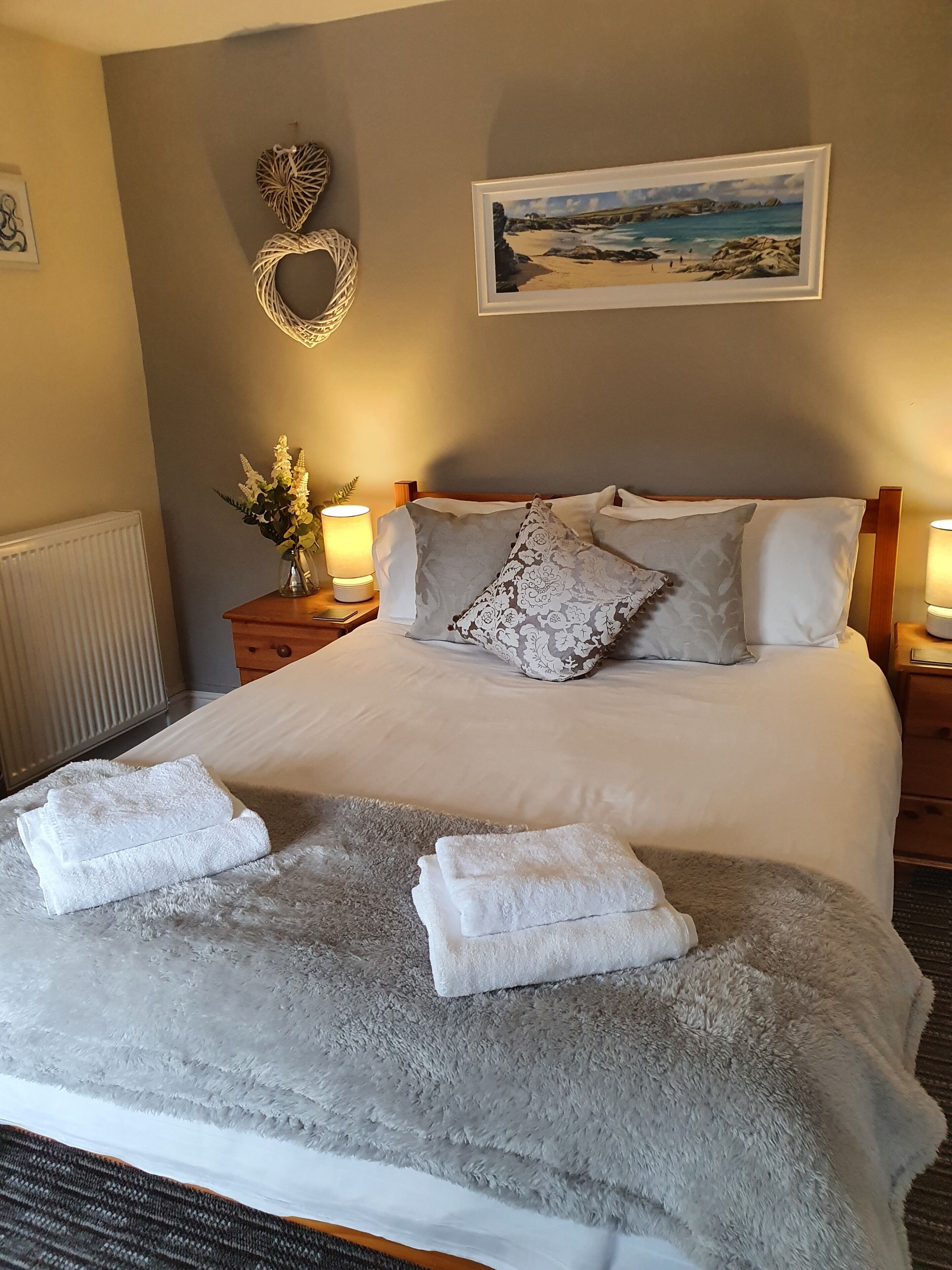 舒适双人房 | 免费 WiFi、床单