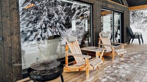 Kulübe, 5 Yatak Odası, Engellilere Uygun, Veranda | Teras/veranda