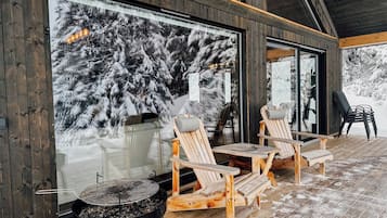 Ferienhütte, 5 Schlafzimmer, barrierefrei, Terrasse | Terrasse/Patio