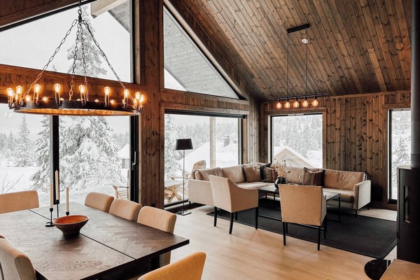 Cabin, 5 Bedrooms, Accessible, Patio | Dining room