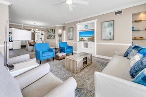 Condo, Multiple Beds (Hidden Dunes 801) | Living area