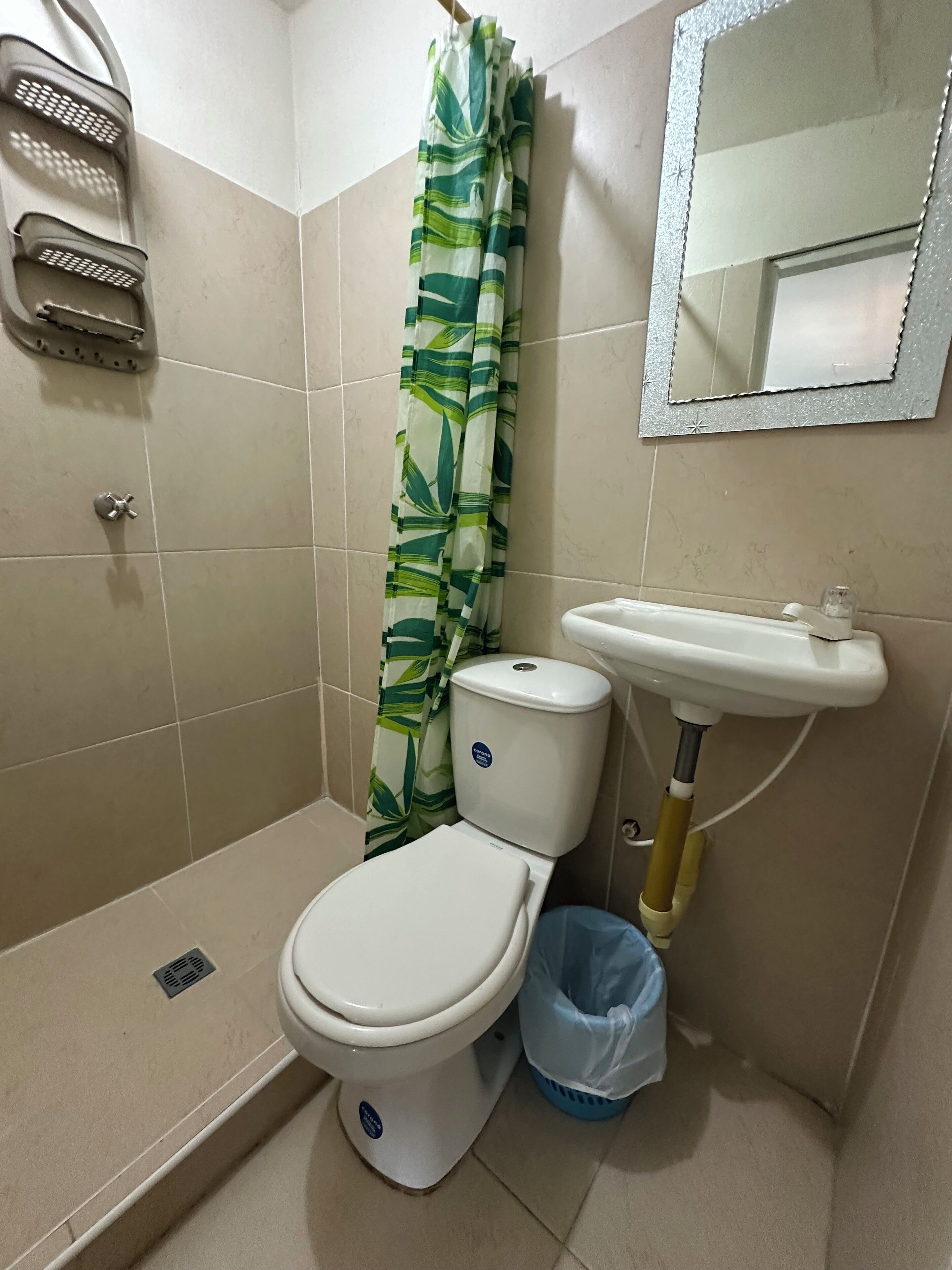 Ducha, toallas
