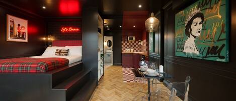 1 室のベッドルーム、アイロン / アイロン台、インターネット、ベッドシーツ