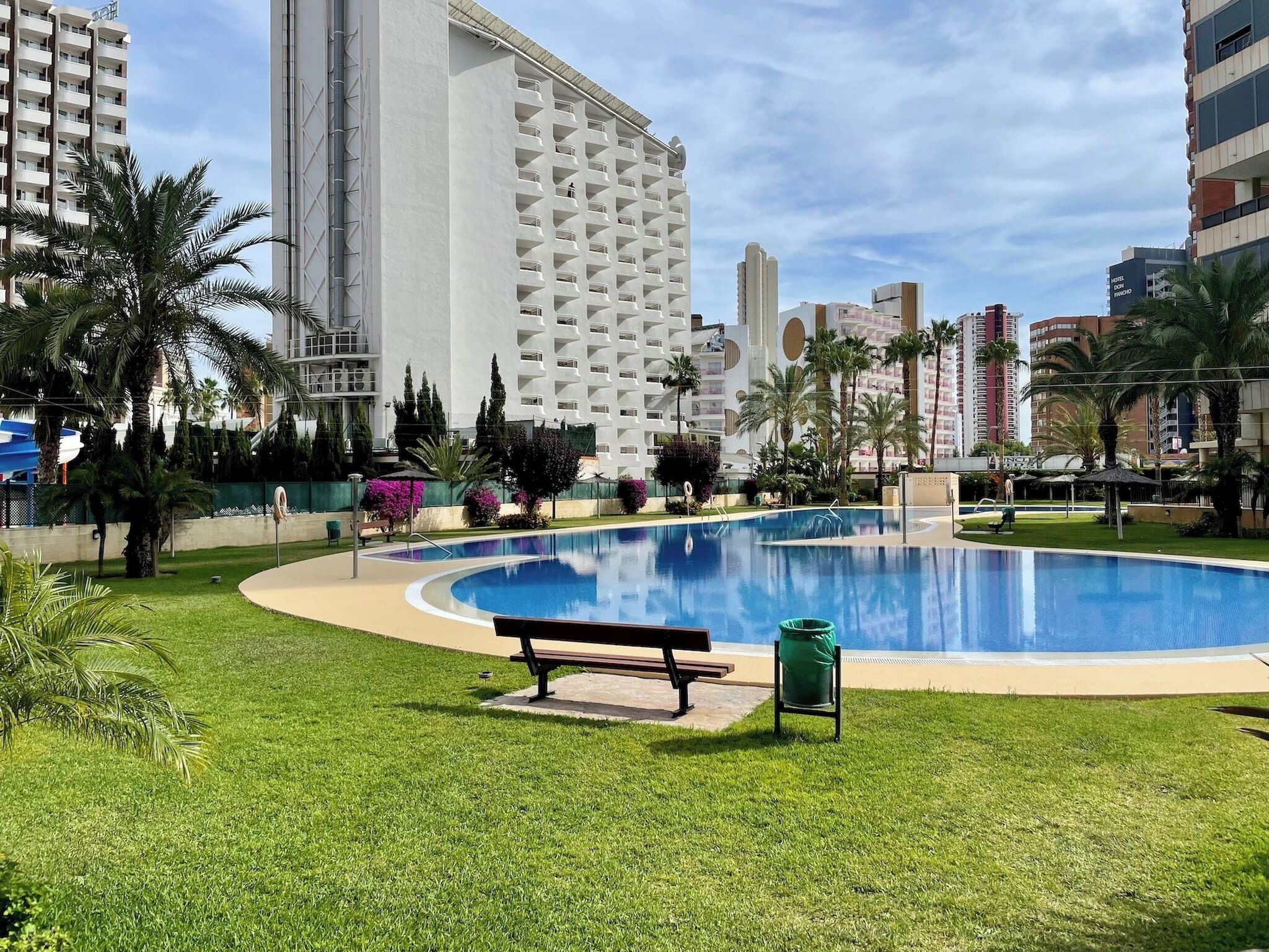 Indoor pool, a heated pool