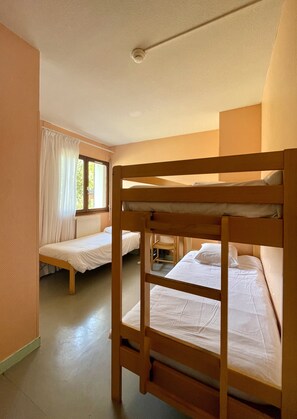 Chambre Triple, balcon, vue montagne | 1 chambre