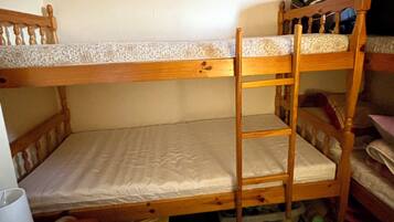 1 chambre, fer et planche à repasser, draps fournis