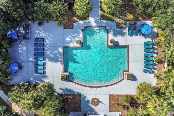 Pool - Elegant 2BD King in Master, NRG/TMC, Fireplace! (Houston)