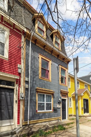 Exterior - Colorful Charm: Jellybean 3BR House In St. John's (St. John's)