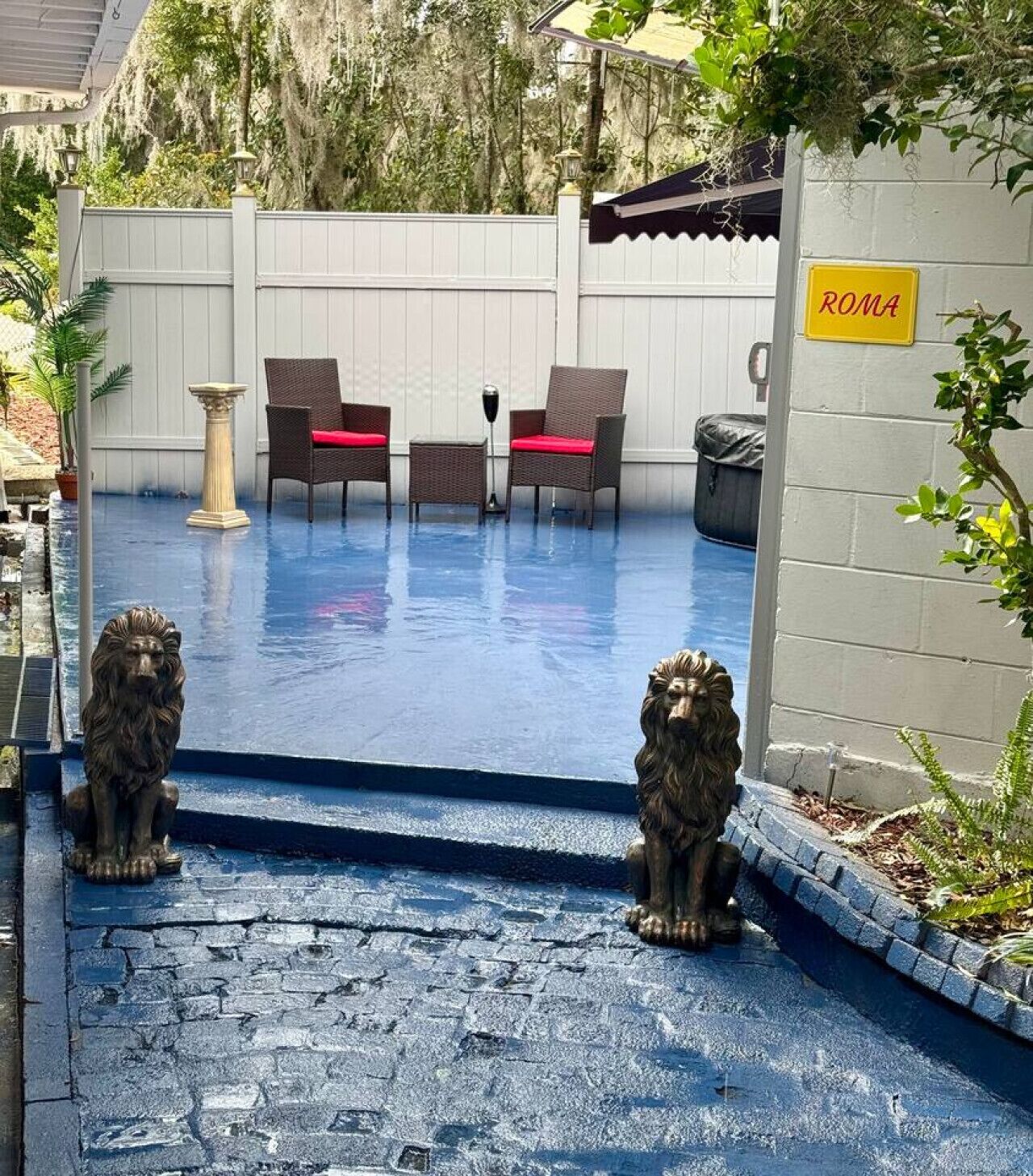 Áreas de la propiedad