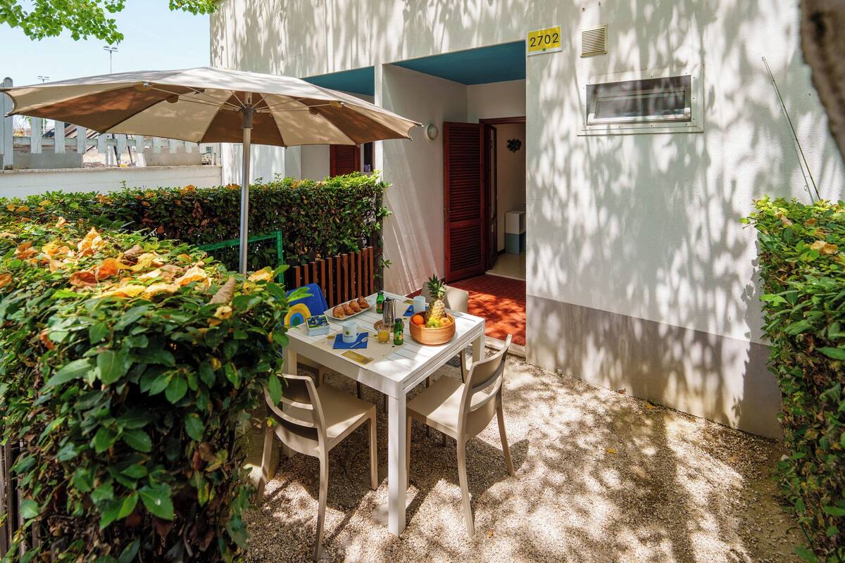 Bungalow, vue jardin | Terrasse/Patio