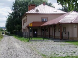 Voorkant van accommodatie