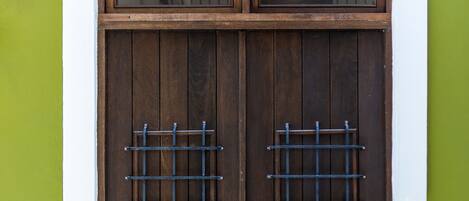 Façade de l’hébergement