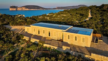 Fassade der Unterkunft