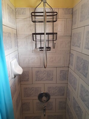 Shower, hair dryer, towels, soap - Islandlife Rentals: St. Peter home away from home

 (Speightstown)