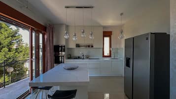 Oven, stovetop, dishwasher, toaster