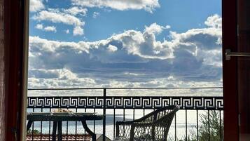 Blick von der Unterkunft