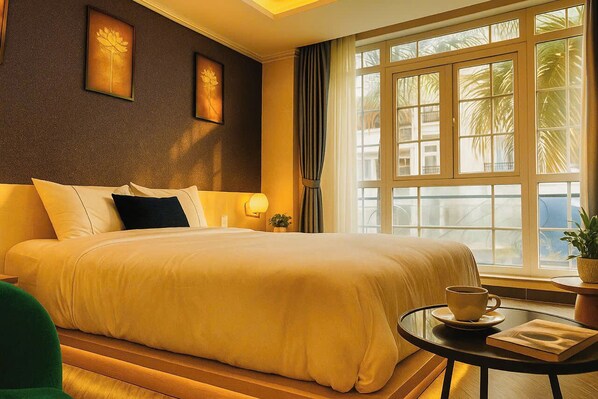 Superior Room, City View | In-room safe, desk, soundproofing, free WiFi - MACALLAN HOTEL Phu My Hung- SECC (Ho Chi Minh City)