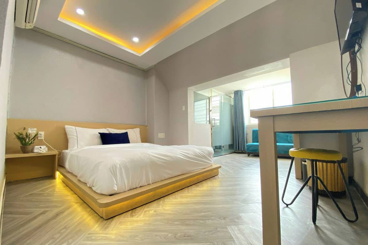 Phòng đơn Tiêu chuẩn, không hút thuốc | Két bảo mật tại phòng, bàn, phòng cách âm