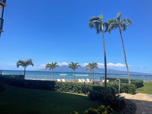 Whale Watching From Your Lanai - Tropical Oceanfront 2-2 in West Maui